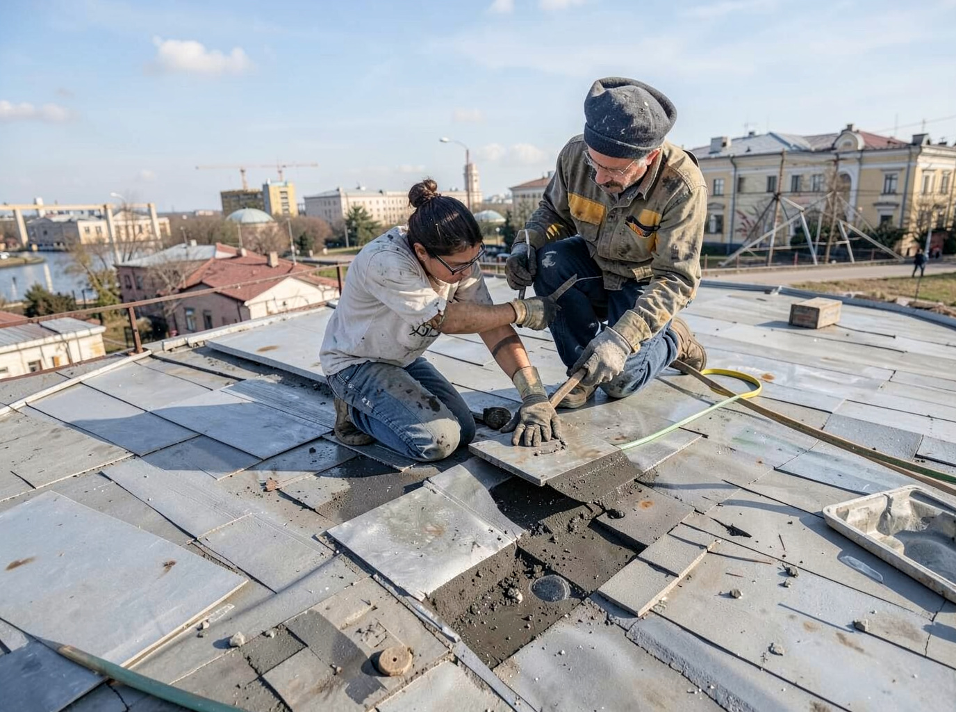 roofing contractor in Central Odessa, TX